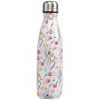 Gifi Bouteille isotherme inox blanc motif fleur multicolore 500 ml Clearance