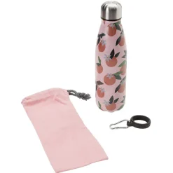 Gifi Bouteille isotherme inox avec housse et mousqueton 480 ml Discount