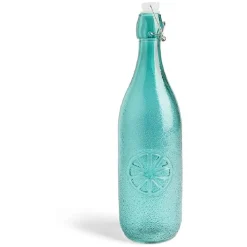 Gifi Bouteille limonade 1L verre vert Ø8,5xH32cm Online