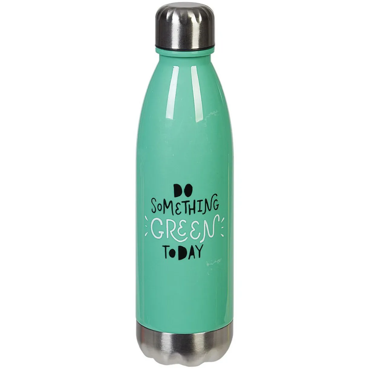 Gifi Bouteille plastique réutilisable avec inscription 5 modèles et coloris Hot