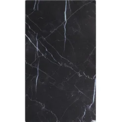 Gifi Cache plaque de cuisson en verre noir effet marbre 52x30cm Online