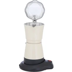 Gifi Cafetière italienne électrique Homday rétro beige Online