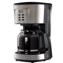 Gifi Cafetière programmable noire et grise 1,5 L Hot