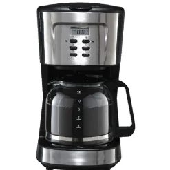 Gifi Cafetière programmable noire et grise 1,5 L Hot