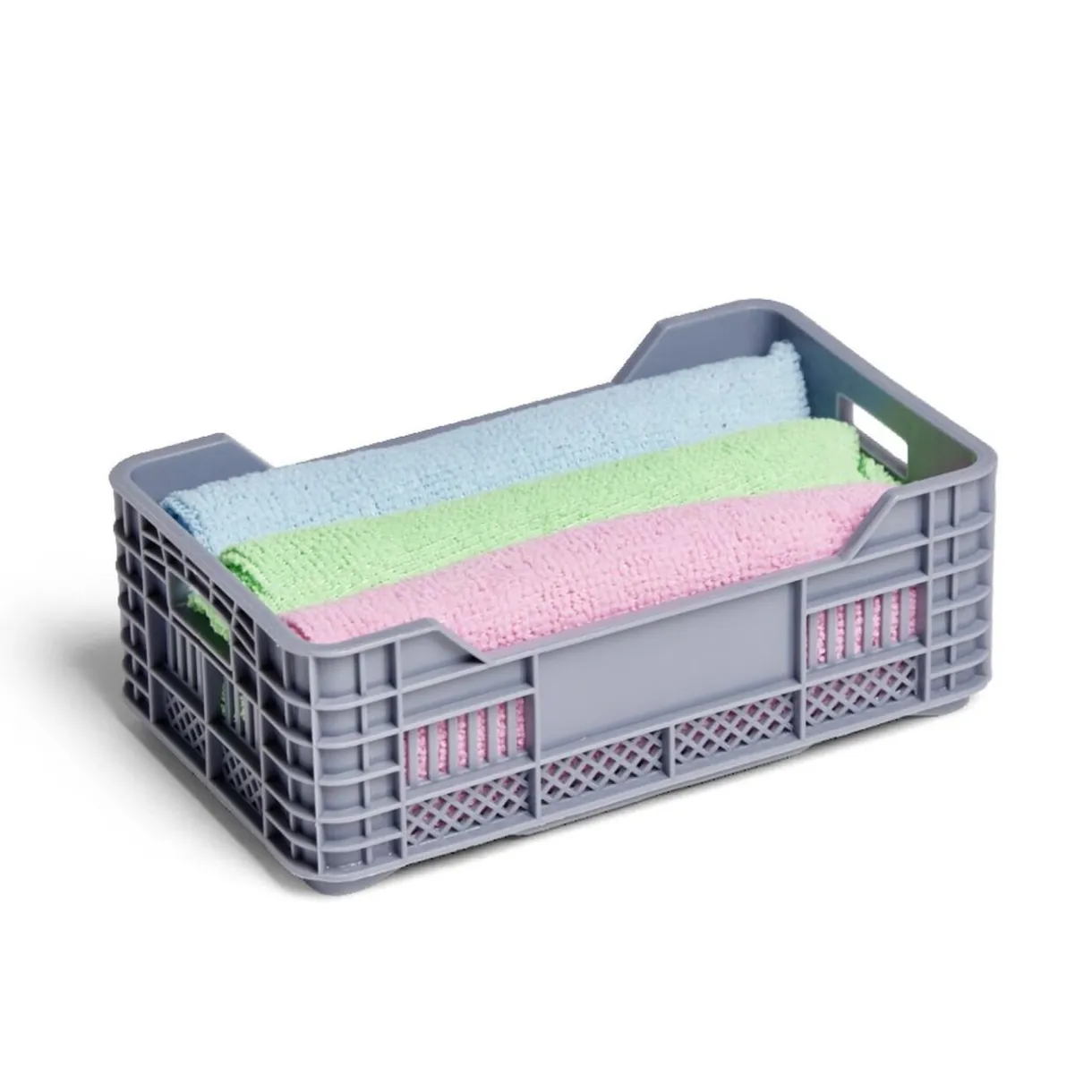Gifi Cagette polypropylène bleue L17x10xH6cm Outlet