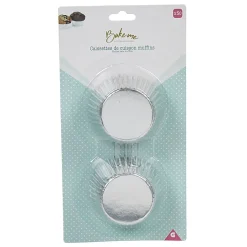 Gifi Caissette à muffin en aluminium gris x80 Outlet