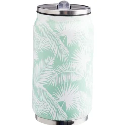 Gifi Canette isotherme inox imprimé tropical 260 ml Outlet