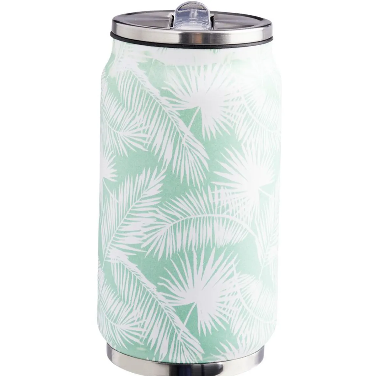 Gifi Canette isotherme inox imprimé tropical 260 ml Outlet