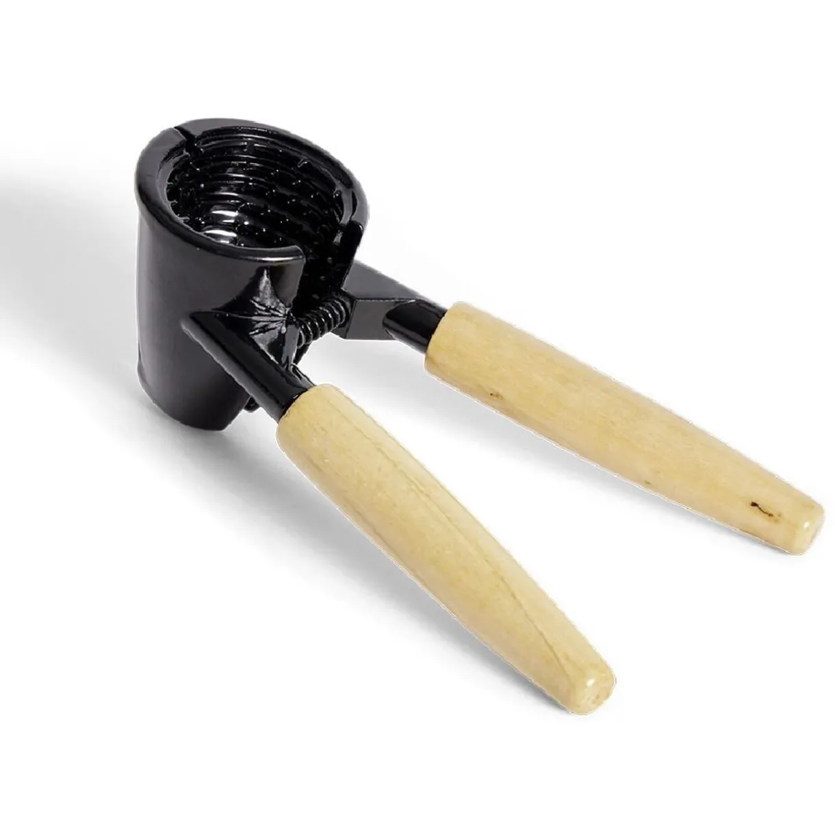 Gifi Casse-noix et décapsuleur 2-en-1 en aluminium avec manche en bois Best