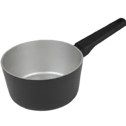 Gifi Casserole 18 cm aluminium gris anthracite finition argenté New