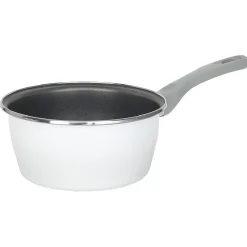 Gifi Casserole acier émaillé noir et blanc Ø 20 cm Sale