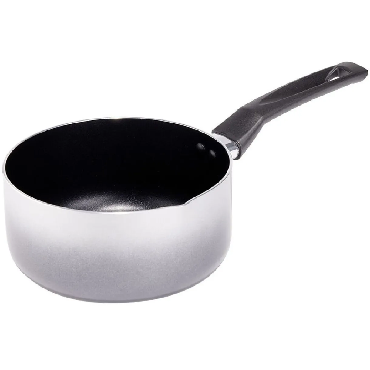 Gifi Casserole aluminium anti-adhérent Teflon Ø18 cm Outlet