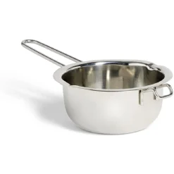 Gifi Casserole bain-marie inox gris Ø14,3cm Hot