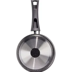 Gifi Casserole effet pierre antiadhérente noir Ø16xH7,5cm Hot