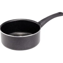 Gifi Casserole effet pierre antiadhérente noir Ø18xH7,5cm New