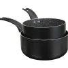Gifi Casserole noire à induction effet pierre x2 Hot