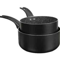 Gifi Casserole noire à induction effet pierre x2 Hot