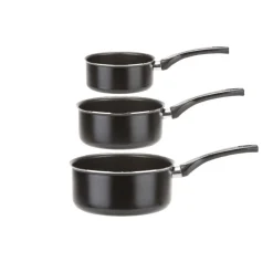 Gifi Casserole noire en aluminium x3 New