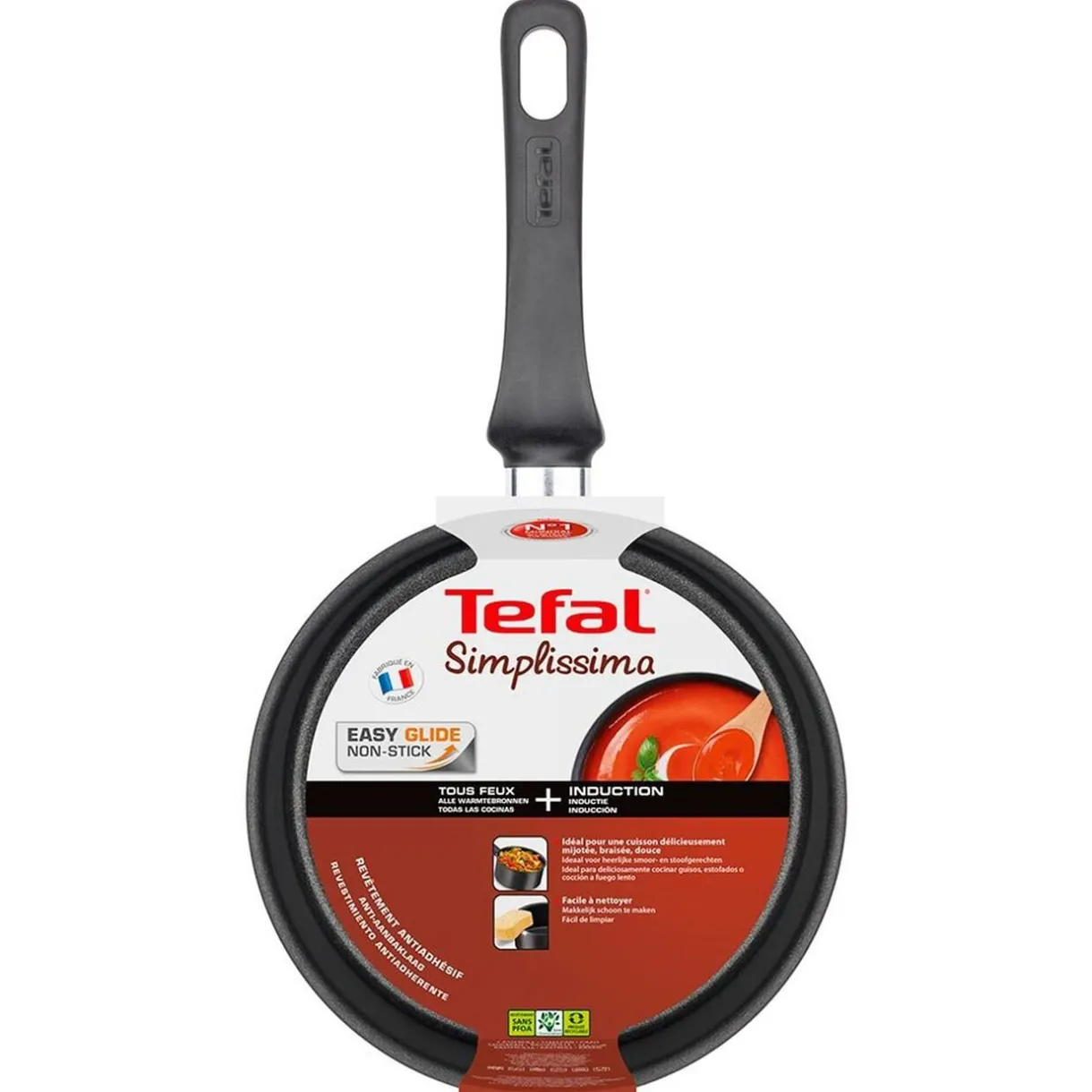 Gifi Casserole Tefal Simplissima noire ø 19 cm New
