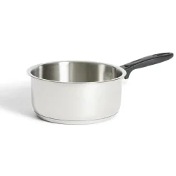 Gifi Casserole tous feux dont induction inox gris Ø21,5cm Outlet