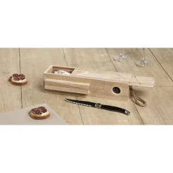 Gifi Cave à saucisson bois et couteau Online