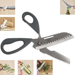 Gifi Ciseau santoku multifonctions avec étui de protection Online