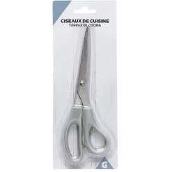 Gifi Ciseaux de cuisine en métal et plastique New