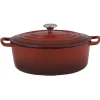 Gifi Cocotte en fonte rouge ø 28 cm Hot
