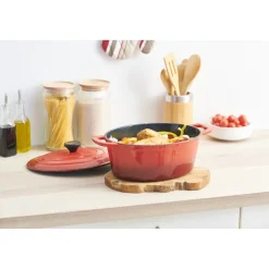 Gifi Cocotte fonte rouge et noir Outlet