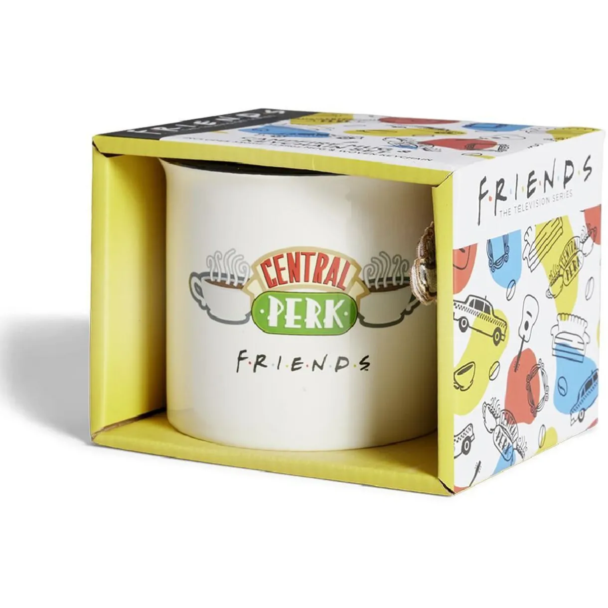 Gifi Coffret cadeau Friends mug et porte-clé Hot