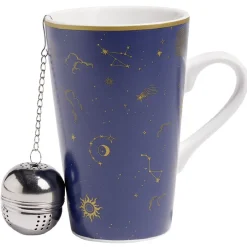 Gifi Coffret mug XL en porcelaine avec cuillère