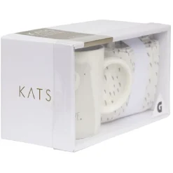 Gifi Coffret totebag avec mug porcelaine