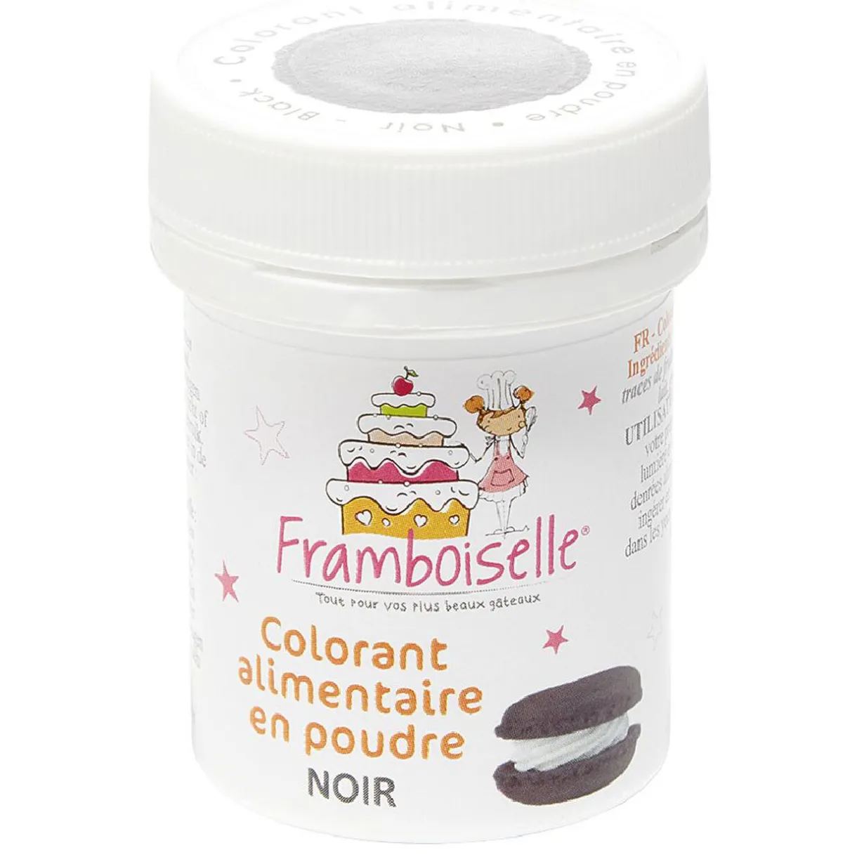 Gifi Colorant alimentaire noir en poudre Framboiselle Outlet