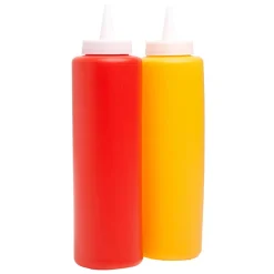 Gifi Contenant à sauce ketchup et moutarde x2