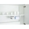 Gifi Corbeille à suspendre en métal blanc L.32 cm Discount