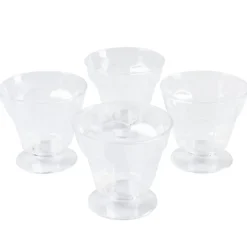 Gifi Coupe à glace plastique transparente x4 Hot