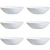 Gifi Coupelle blanche Harena bord ligne en relief x6 Sale