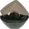 Gifi Coupelle plastique noir X6 New