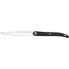 Gifi Couteau à steak inox Laguiole noir ou naturel New