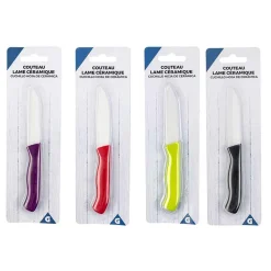 Gifi Couteau avec lame en céramique manche coloré Clearance