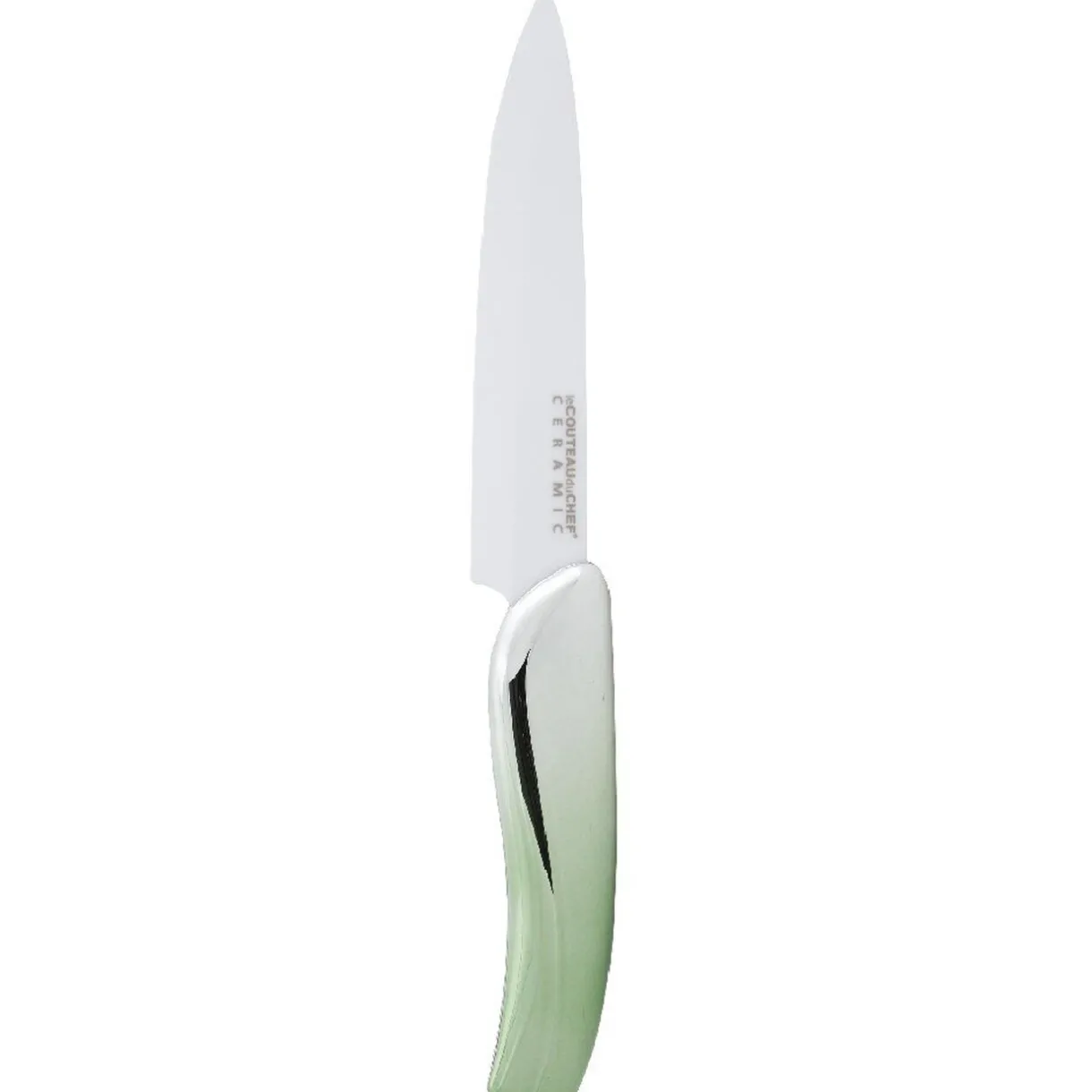 Gifi Couteau céramique manche coloré x 3 et éplucheur New