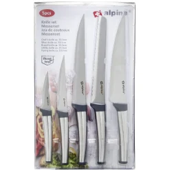 Gifi Couteau de cuisine en inox Alpina x 5 Discount
