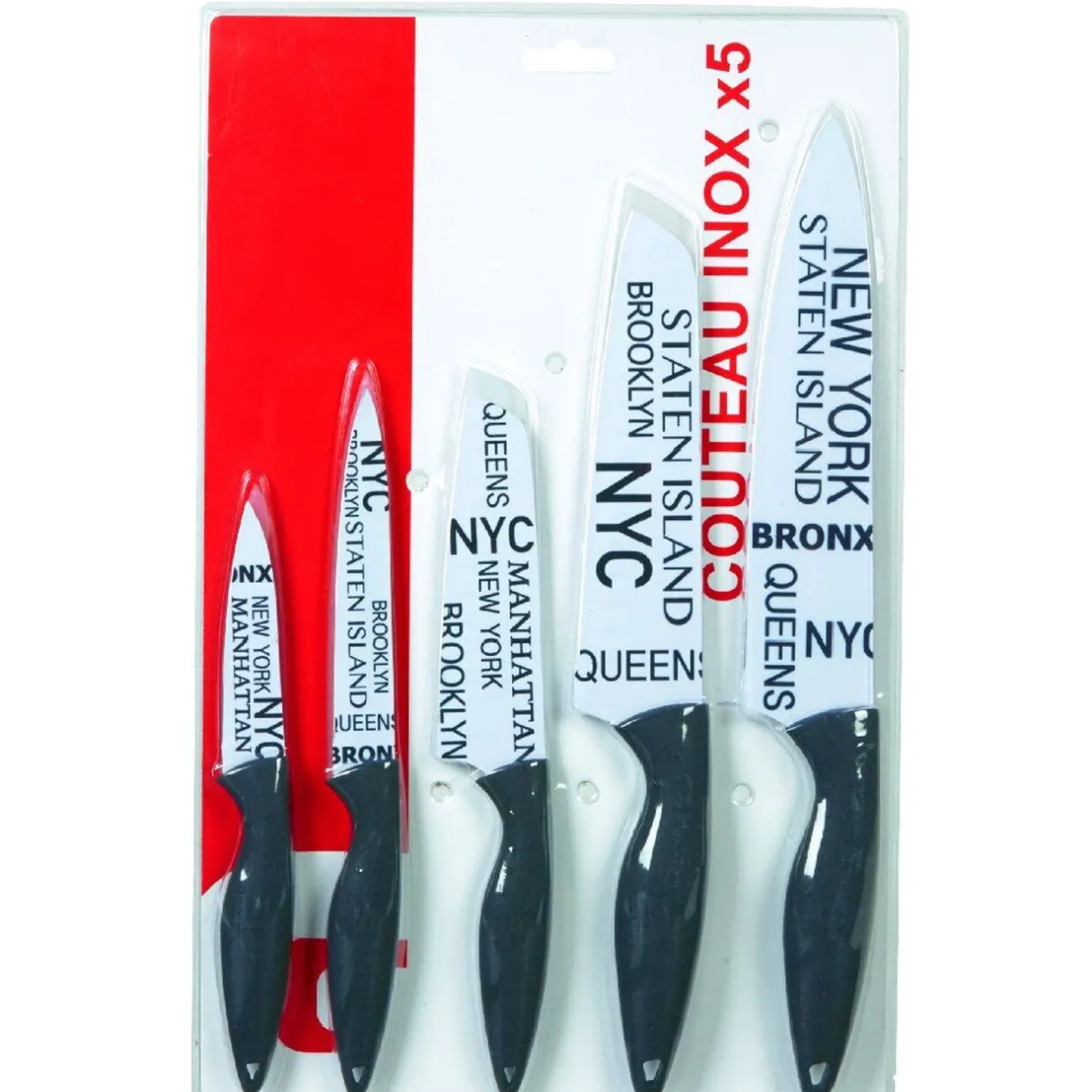Gifi Couteau de cuisine London ou New York x5 New
