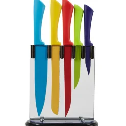 Gifi Couteau de cuisine x5 et support Hot