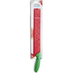 Gifi Couteau pour pastèque métal rouge et ABS vert L43,5x5x2,5cm Clearance