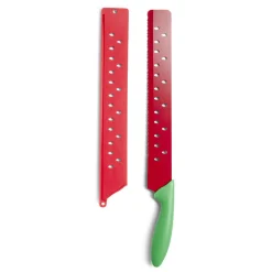 Gifi Couteau pour pastèque métal rouge et ABS vert L43,5x5x2,5cm Clearance