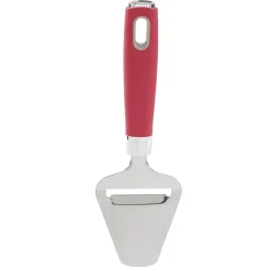 Gifi Couteau racloir à fromage inox manche rouge New