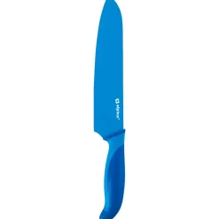 Gifi Couteau santoku bleu en inox Outlet