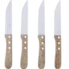 Gifi Couteaux à steack en inox x 4