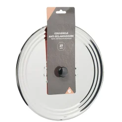 Gifi Couvercle anti éclaboussures en inox ø 28 cm New
